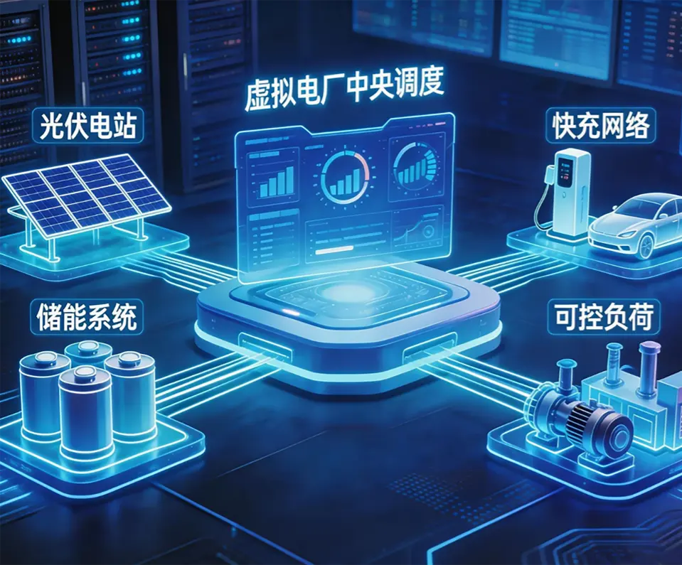 虚拟电厂解决方案系统组成